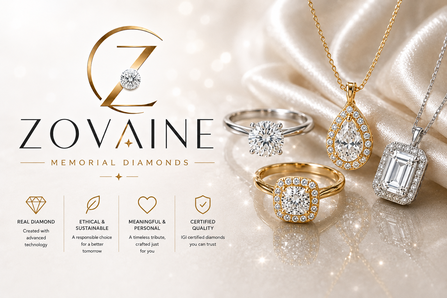 ZOVAINE Memorial Diamonds