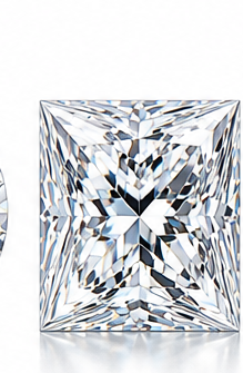 Princess cut diamond ring